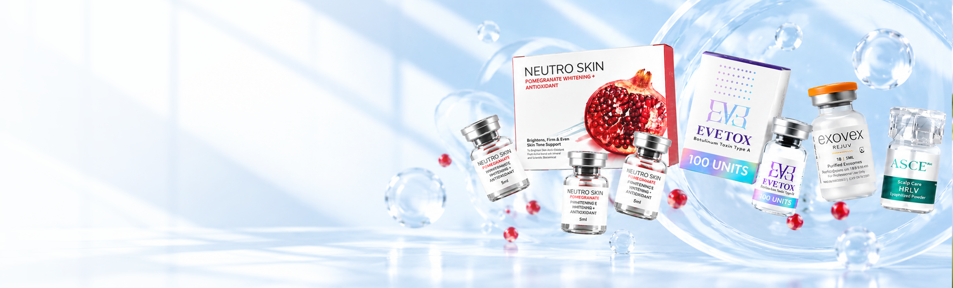 Premium aesthetic products for professionals across Pakistan