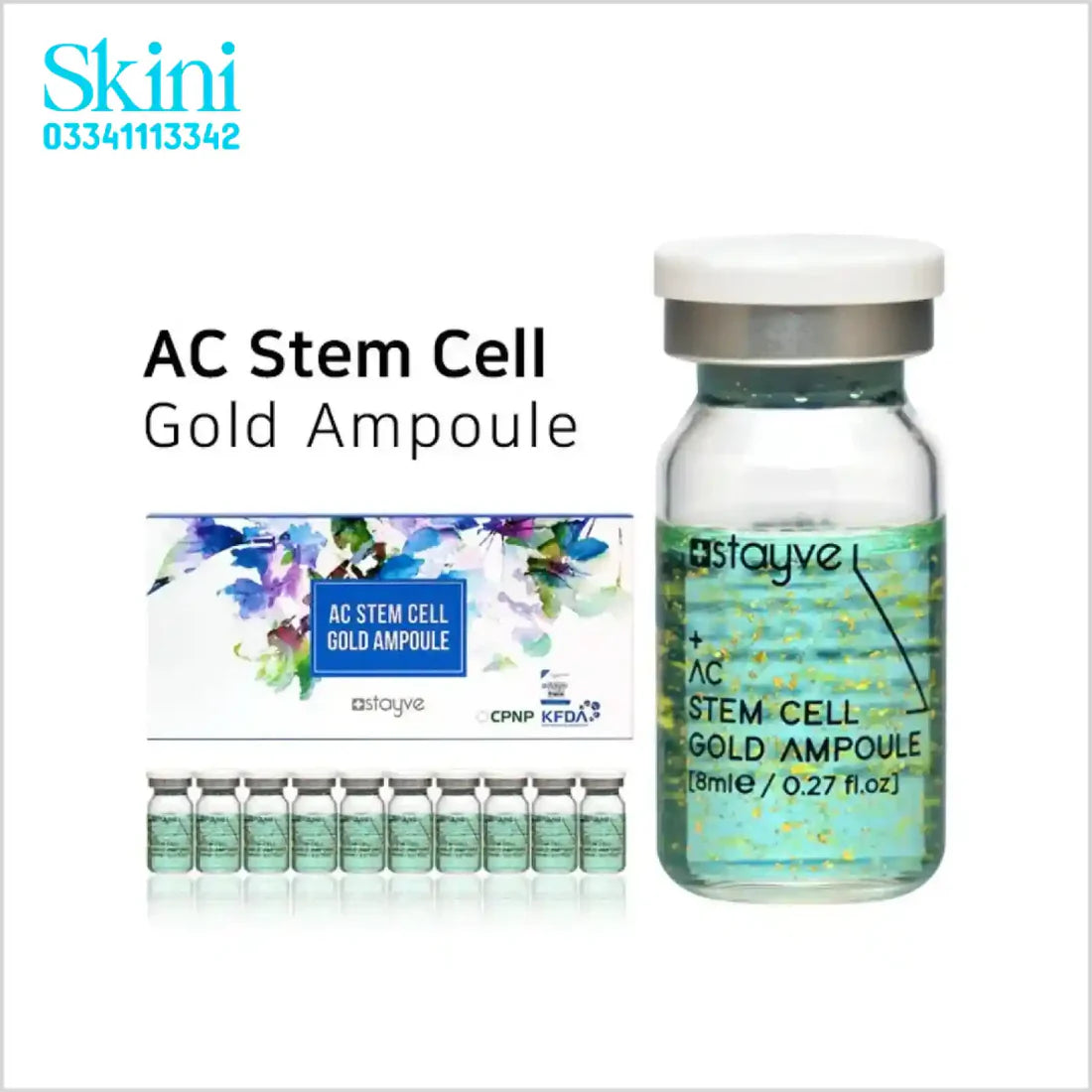 Original Stayve AC Stem Cell Gold Ampoule